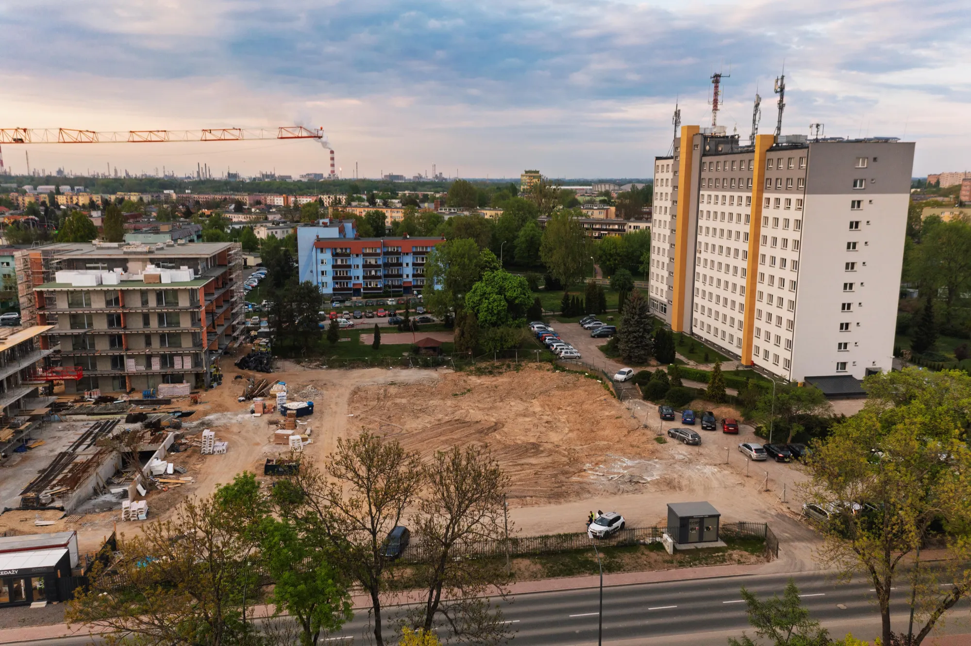  Budowa apartamentow K-42 w Plocku 