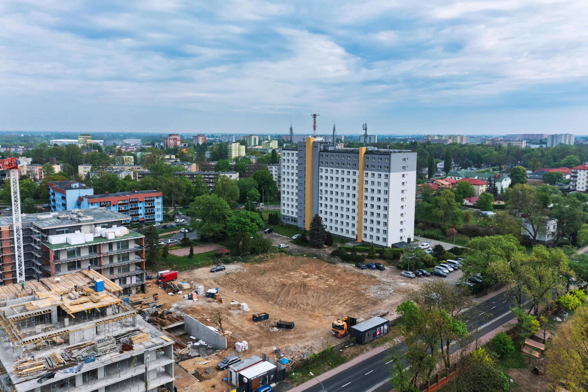  Budowa apartamentow K-42 w Plocku 